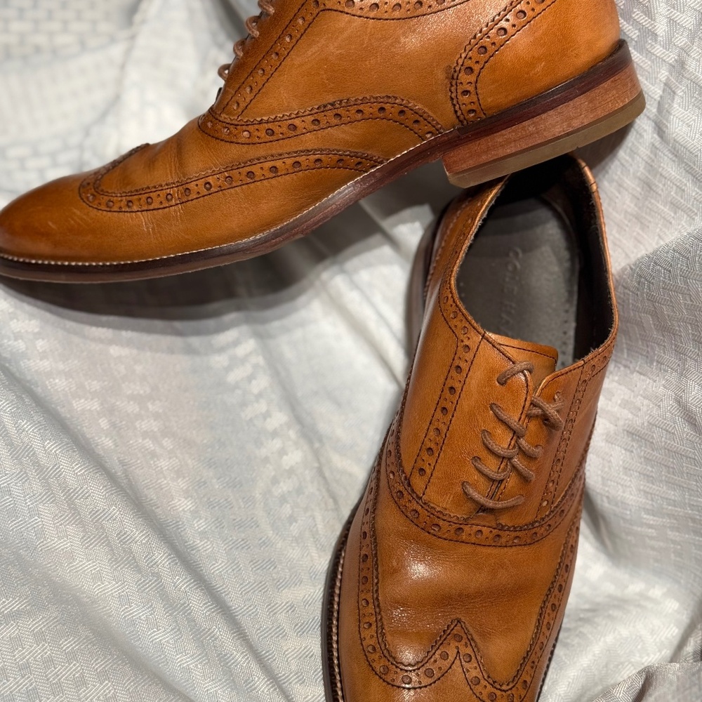 Men’s Cole Han Leather Wingtips